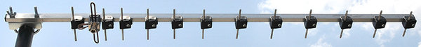 23 cm Antenna Rear Mount Yagi 13 element PA1296-13-1RA